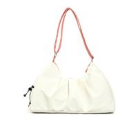 Sports Bag Gym Bags Male Shoulder Packing Fitness Yoga Travel Bolsas for The Weekend Large Women's Shoe Pocket Men Female Swimming Sports(White)