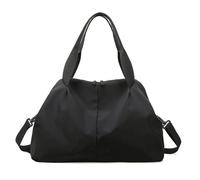 Sports Bag Large Capacity Gym Bag Women's Swimming Yoga Fitness Tote Sports Shoulder Messenger Bags Dry Wet Travel Duffle Weekend Handbags(Black)