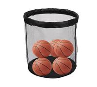 Sports Ball Bag - Mesh Ball Bag | 15L Mesh Storage Bags | Large Soccer Outdoor Organizer Equipment for Holding Basketball, Volleyball, Baseball, Swimming Gear