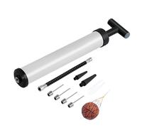 Sports Ball Pumps With Needle Nozzle Extension Hoses Push & Pulls Inflator Systems For Volleyballs Basketball Sports Ball Pumps With Needle
