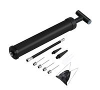 Sports Ball Pumps With Needle Nozzle Extension Hoses Push & Pulls Inflator Systems For Volleyballs Basketball Hand Pumps For Basketball Football Volleyballs Soccer