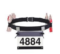 Sports Belt - Strap Endurance Number, Belt Race Number Holder | Belt Belt Equipment with Race Number Holder Endurance Number, Elastic Lightweight Training Belt for Cycling,