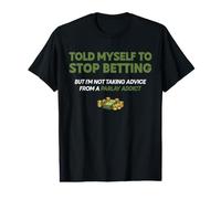 Sports Bettor Funny Parlay Pro Sports Betting Value Graphic T-Shirt