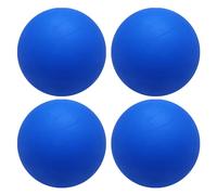 Sports Bouncy Balls For Kids - 4-Pack High Elasticity Rubber, Mini Squash Balls, Hollow Training Toys | Beginner Reaction Practice Visibility Bounce, Indoor Outdoor Athletic Exercise Fun