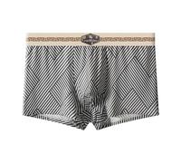 Sports Boxers Men,Product Men's underwear | Product Men's Fashionable Ice Silk Soft Mid Waist Large Sized Breathable Underwear for Daily Casual Wear on UK Platform (Dark Gray, XXL)