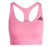 Adidas Optime Essentials Workout Medium Impact Sports Bra Pink L Woman