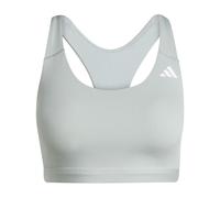 Adidas Optime Essentials Workout Medium Impact Sports Bra Grey S Woman