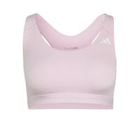 Adidas Optime Essentials Workout Medium Impact Sports Bra Purple S Woman