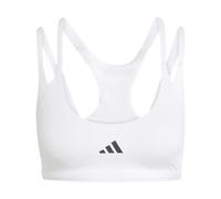 Adidas Optime Workout Strappy Low Impact Sports Bra White S Woman