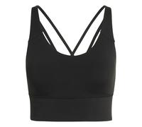 Adidas 3 Stripes Studio All Me Low Impact Sports Bra Black XS Woman