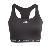 adidas Women's Techfit Plus Size Bra, Black, 3XL Plus