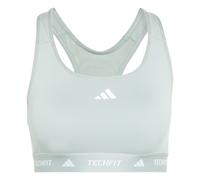 Adidas Techfit Medium Impact Sports Bra Grey XS Woman