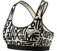 Dynafit Alpine Graphic Sports Bra White Black Women - XS