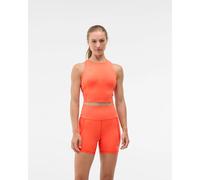 HOKA - Women's Elaro Crop Bra - Sports bra size S, red