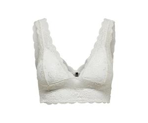 Sports bra Only Chloe lace Blanc L