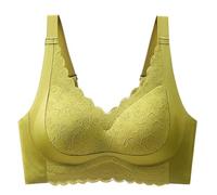 Sports Bra Strong Hold Bra Without Underwire Bra for Large Breasts Small Fixed Cups Adjustable Breast Reduction Bra in Large Sizes Thin Model