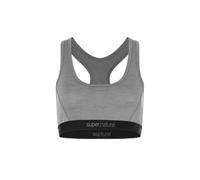 Sports bra super.natural Tundra220 Semplice Gris L