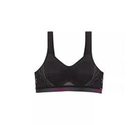 Triumph Womens Triaction Cardio Flow Ex Racerback Sports Bra, Black, 32D UK