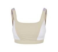 Urban Classics Color Block Sports Bra Beige XL Woman