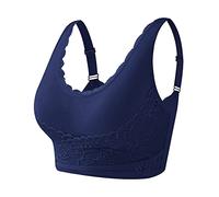 Sports Bra Women's Cotton Bralette Without Underwire Large Sizes Seamless Bustier Skin Colours Classic Soft Bras Comfortable Sleep Bra Breathable Underwear Bra Women's Bra