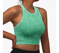 Sports Bra Women's Strong Hold Large Breasts Bralette Without Underwire Padded Seamless Bras Women with Y Back Push Up Crop Tops Underwear with Wide Underbust Band Bustier for Fitness Yoga Running