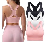 Sports Bras For Women Racerback Adjustable Strap Built In Detachable Bra | Ropa Deportiva Para Mujer Seamless Wireless Compression Post Surgery Workout Bra With Anchos De Espalda Levanta Busto
