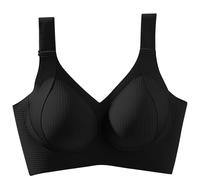Sports Bras Plus Size Comfort Minimiser Crop Top Wireless Sleep Full Coverage Bralettes Push Up Padded Support Underwear Non Wired Breathable Bras