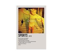 Sports by Modern Baseball Singer Music Cover Poster 1 Canvas Poster Bedroom Decor Sports Landscape Office Room Decor Gift Unframe:12x18inch(30x45cm)