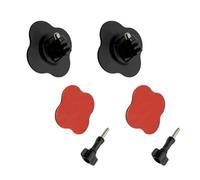 Sports Camera Adhesive Base with High Performance Capacity Assurance on Helmets Vehicles Surfaces ABS Construction Camera Mount