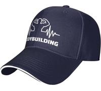 Sports Cap Bodybuilding Heartbeat Baseball Hat Breathable Sandwich Hats Fashion Baseball Cap for Outdoor Walking Running
