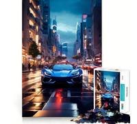 Sports Car 1000 Pieces Jigsaw Puzzles for Adults Smart Game Stress Release Pattern Assembly Xmas Surprise 50x75cm