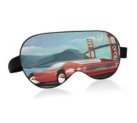 Sports Car by A Red Bridge Sleep Eye Mask, Sleeping Mask & Blindfold with Elastic Headband Soft Comfort Eyeshade Sleep Cover for Travel Yoga Nap