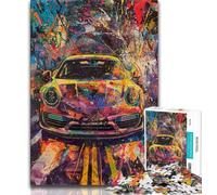 Sports Car Graffiti 1000 Piece Jigsaw Puzzle for Adults Teens,Decompressing Intellectual Educational Toy Birthday Present,Gifts,Wall Art (38x26cm)