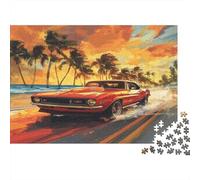 Sports Car Jigsaw Puzzles 1000 Pieces in Thick Cardboard Jigsaws with Mindfulness Puzzles for Brain Teasers for Adults As Birthday Gifts for Women/Men 70x50cm/1000pcs