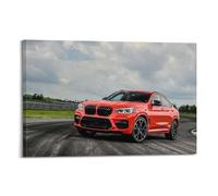 Sports Car Poster for X4 M Competition Racing Inspired Track Dynamics Poster Decorative Painting Canvas Wall Posters And Art Picture Print Modern Family Bedroom Decor Posters 24x36inch(60x90cm)