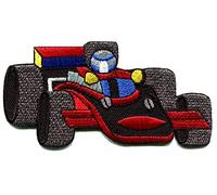 Sports car racing race exotic formula one 1 retro embroidered applique iron-on patch new by TKPatch