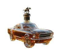 Sports Car Whiskey Decanter Set, 300ml Hand-Blown Racing Car Shape Bottle
