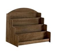 Sports Card Display Stand - 4-Tier Countertop Notes Rack | Greeting Card Display Stand - for Desktop Table Sign Picture Party Business Cupcake Book Photo Dessert Perfume