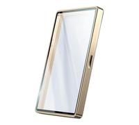 Sports Card Protectors - Card Metal Magnetic Case - Stackable Sleeves Uv Resistant Case for Tarot Poker Trading Tournament Collection Grading Sports Display