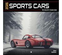 Sports Cars 2026 Calendar: Sleek lines and thrilling performance machines