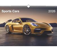 Sports Cars 2026 - Foto-Kalender - Wand-Kalender - 42x29,7 - Autos: Wandkalender A3