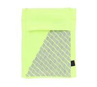 Sports Cell Phone Armband Strap Fitness Workout Arm Band Pouch Case Holder Green Non Slip Reflective Design Ultra Light Material for Running Weight Lifting Hiking (L)