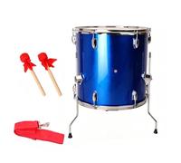 Sports Cheering Drum Drumsticks Included Steel Marching Drum Metal Frame With Strap Suitable for Team Spirit Public Gatherings Cheering, color to 2