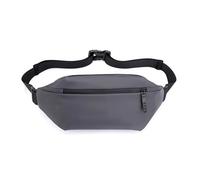 Sports Chest Bag Outdoor Casual Waist Pack Men's Shoulder Bag Crossbody Bag Multi-Functional Chest Bag Waterproof Trend Light(Grey)
