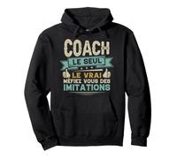 Sports Coach The Only Real Gift Trainer Pullover Hoodie