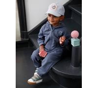 Sports Combo: Zipped Hoodie & Bottoms, for Babies indigo