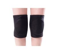 Sports Dance Dance Yoga Fitness Squat Knee Protection Knee Pads for Boys and Girls Sponge Thick Tightening, black