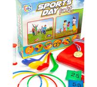 Sports Day Kit 23 Pieces Outdoor Games Set Family Games Adults Kids