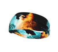 Sports Decorative Sweatband AEKGOHP Beautiful phoenix Printed - Stretchable, Breathable, Soft, and Sweat Wicking Headband for Men and Women