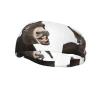Sports Decorative Sweatband AEKGOHP Funny Donkey Printed - Stretchable, Breathable, Soft, and Sweat Wicking Headband for Men and Women
